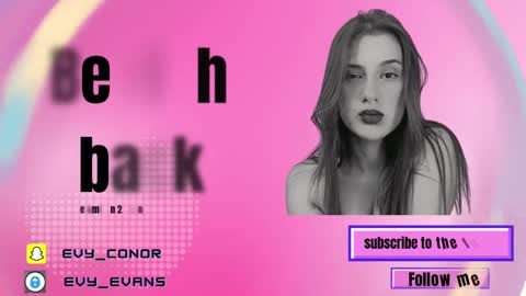 Snapshot of evy_conor chatting on September 28, 12:21 pm Evy conor online show from September 28, 12:21 pm