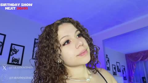 Snapshot of farahh_magdaly chatting on January 29, 12:02 pm Farah online show from January 29, 12:02 pm