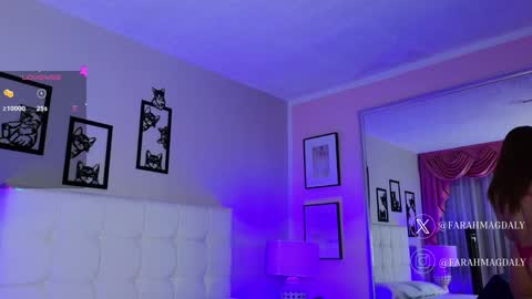 Snapshot of farahh_magdaly chatting on February 3, 12:03 pm Farah online show from February 3, 12:03 pm