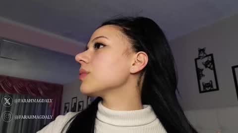 Snapshot of farahh_magdaly chatting on September 13, 12:05 pm Farah online show from September 13, 12:05 pm