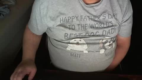 Snapshot of fatdaddycam chatting on January 16, 1:09 am Fat Daddy online show from January 16, 1:09 am