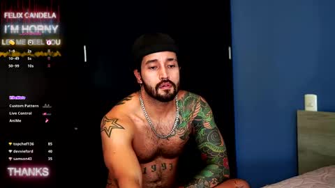 Felix Candela  online show from March 6, 8:05 pm