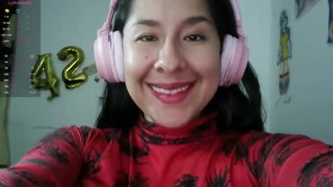 Snapshot of foxymalish chatting on June 1, 5:31 am Malishka online show from June 1, 5:31 am
