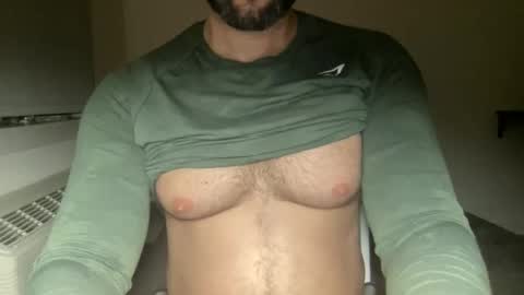 Snapshot of fuckyeahcoach chatting on May 27, 6:54 am Muscle Bear Jock in Training online show from May 27, 6:54 am