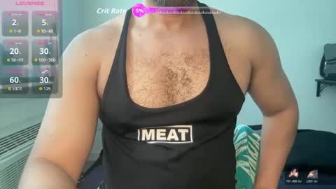 Snapshot of fuckyeahcoach chatting on June 7, 1:04 pm Muscle Bear Jock in Training online show from June 7, 1:04 pm