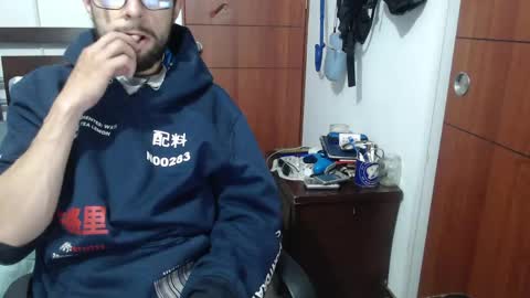 Snapshot of fvckhorneyguy chatting on May 4, 3:13 am andrew online show from May 4, 3:13 am