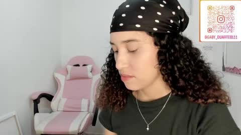 Snapshot of gabriela_duarte chatting on April 26, 3:37 am Gabi online show from April 26, 3:37 am