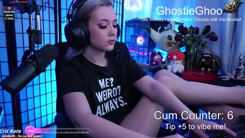 Ghostie online show from February 27, 1:16 am
