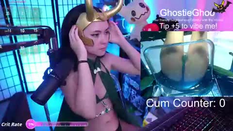 Ghostie online show from July 17, 8:14 pm