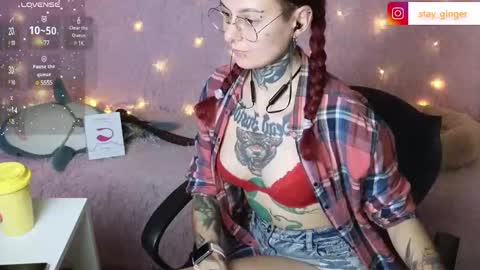 Snapshot of ginger_stay chatting on January 14, 6:38 pm Ginger online show from January 14, 6:38 pm