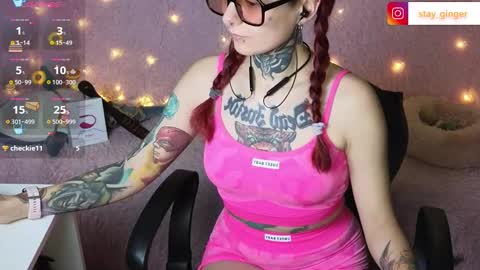 Snapshot of ginger_stay chatting on January 27, 10:16 pm Ginger online show from January 27, 10:16 pm