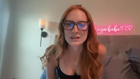 Snapshot of gingerbabe11 chatting on June 19, 5:28 pm Gingerbabe112 online show from June 19, 5:28 pm
