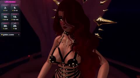 Snapshot of goddessreverie chatting on December 9, 6:34 am Goddess Reverie online show from December 9, 6:34 am