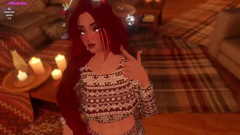 Snapshot of goddessreverie chatting on December 25, 7:24 am Goddess Reverie online show from December 25, 7:24 am