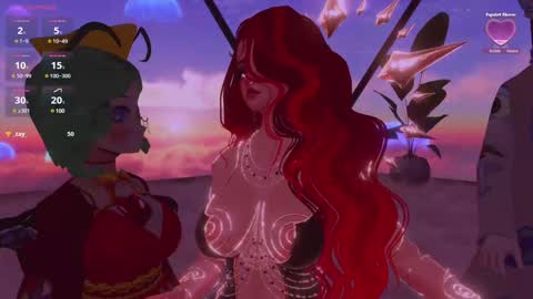 Snapshot of goddessreverie chatting on February 6, 6:08 am Goddess Reverie online show from February 6, 6:08 am