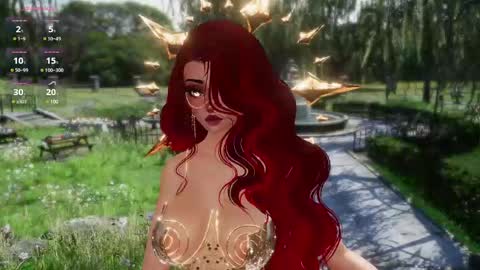 Snapshot of goddessreverie chatting on February 16, 6:21 am Goddess Reverie online show from February 16, 6:21 am