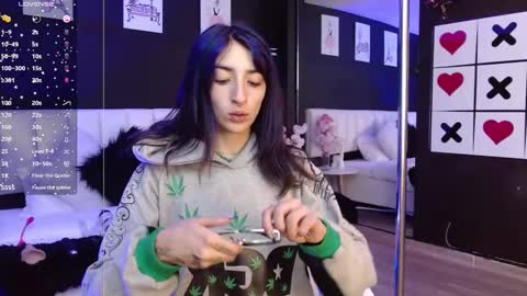 Snapshot of gotthic_met chatting on February 16, 4:20 am Meredith Alessandra online show from February 16, 4:20 am