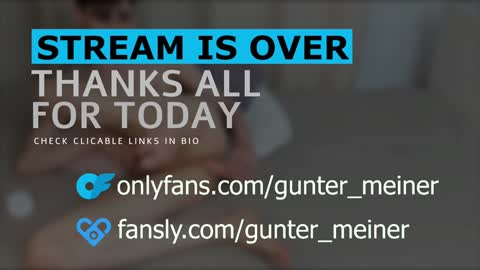 Gunter online show from January 10, 10:06 am