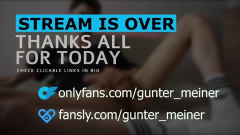 Gunter online show from January 30, 2:36 pm