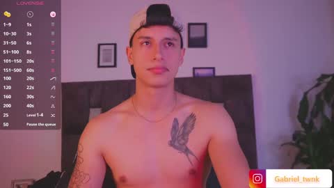 Snapshot of guy_twinks chatting on May 20, 6:08 am Gabriel online show from May 20, 6:08 am