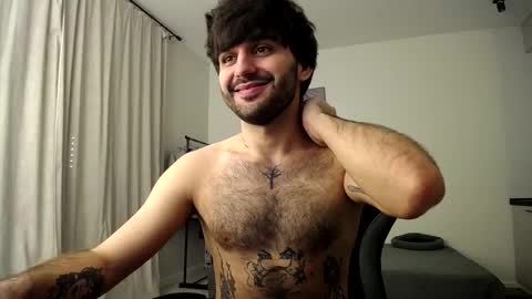 Snapshot of hairycuss chatting on February 15, 11:47 pm Adam online show from February 15, 11:47 pm