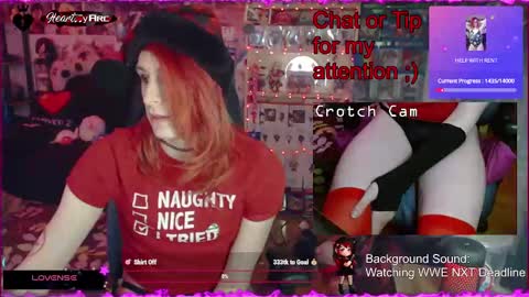 Snapshot of heartmyarc chatting on December 10, 4:34 am HeartMyArc online show from December 10, 4:34 am