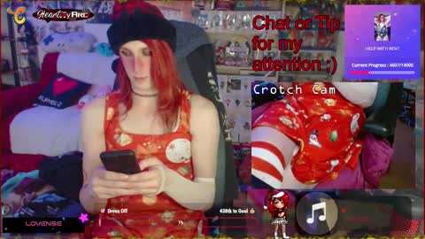 Snapshot of heartmyarc chatting on December 21, 7:56 am HeartMyArc online show from December 21, 7:56 am