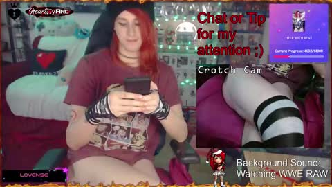 Snapshot of heartmyarc chatting on December 24, 6:11 am HeartMyArc online show from December 24, 6:11 am