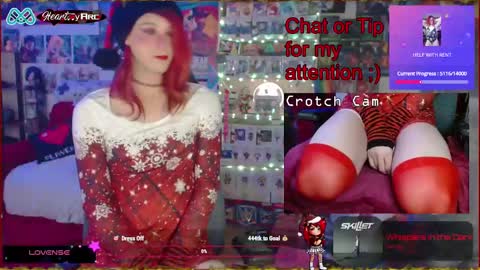 Snapshot of heartmyarc chatting on December 25, 8:40 am HeartMyArc online show from December 25, 8:40 am