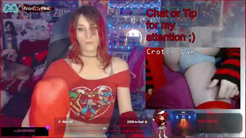 Snapshot of heartmyarc chatting on January 13, 7:32 am HeartMyArc online show from January 13, 7:32 am