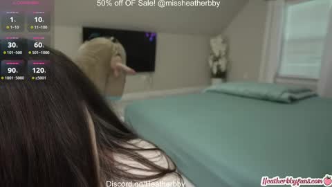 Heather online show from April 12, 10:59 pm