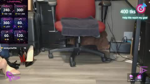 heelsslav21 online show from April 22, 1:45 pm