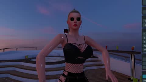 Snapshot of hikary__moon chatting on February 21, 3:32 pm Eva online show from February 21, 3:32 pm