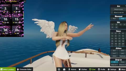 Snapshot of hikary__moon chatting on September 26, 8:02 pm Eva online show from September 26, 8:02 pm