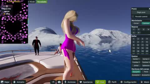 Snapshot of hikary__moon chatting on November 20, 6:40 pm Eva online show from November 20, 6:40 pm