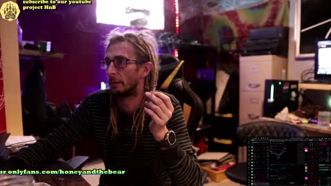 Snapshot of honeyand_thebear chatting on December 13, 7:32 pm Honey and Bear online show from December 13, 7:32 pm