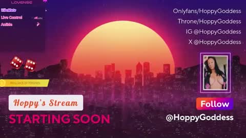 Snapshot of hoppygoddess chatting on October 6, 7:39 am Hoppy online show from October 6, 7:39 am