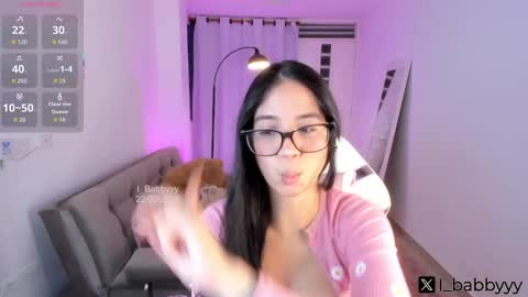 Snapshot of i_babbyyy chatting on September 23, 2:47 am Helloouu im Abigail call me Abi MY NEW SHEDULE IS 1030PM online show from September 23, 2:47 am