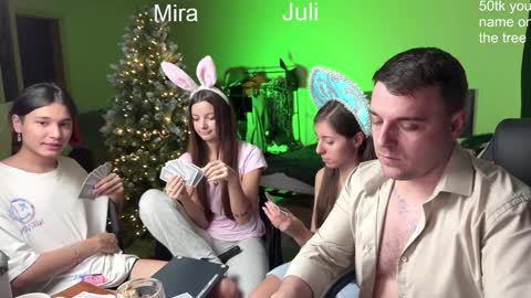 Julia and Mira online show from December 24, 5:23 pm