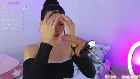 Snapshot of im__isabella chatting on October 28, 10:23 pm Isa Vasquez online show from October 28, 10:23 pm