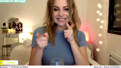 Snapshot of imkeira chatting on December 18, 10:46 pm ImKeira online show from December 18, 10:46 pm