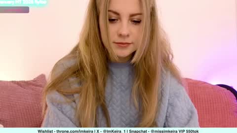 Snapshot of imkeira chatting on January 5, 7:28 pm ImKeira online show from January 5, 7:28 pm