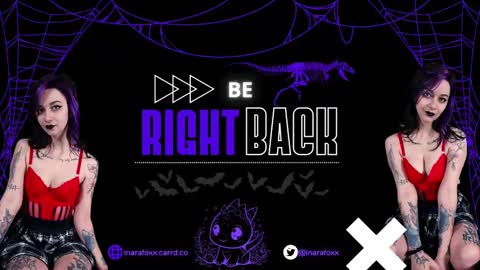 Inarafoxx online show from September 14, 3:27 am