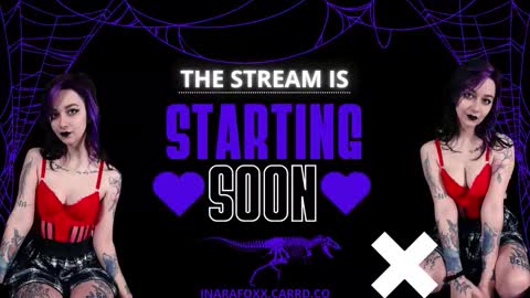 Inarafoxx online show from October 19, 4:46 am