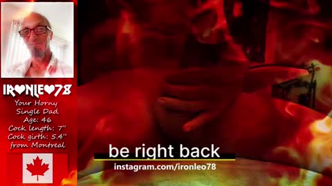 Snapshot of ironleo78 chatting on February 9, 3:53 am IronLeo78 online show from February 9, 3:53 am