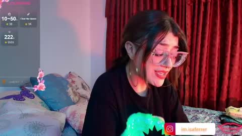 Snapshot of isaferrer06 chatting on May 13, 6:22 am Isabella Ferrer online show from May 13, 6:22 am