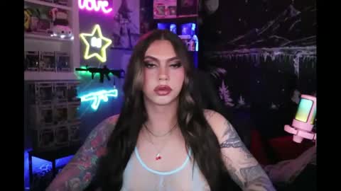 Snapshot of itsnickibabyy chatting on February 2, 12:19 am Nicki Foxx online show from February 2, 12:19 am