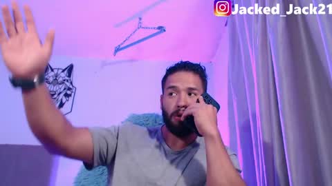 Snapshot of jack_master_muscle chatting on May 15, 11:12 pm jack and leah online show from May 15, 11:12 pm
