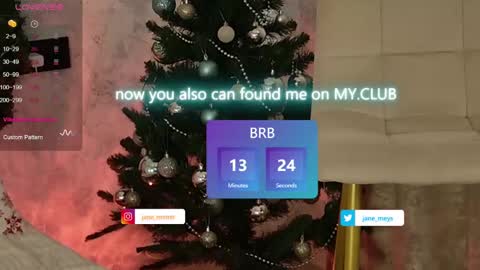 Snapshot of jane_meys chatting on December 20, 8:28 am your kitty JANE roawww online show from December 20, 8:28 am