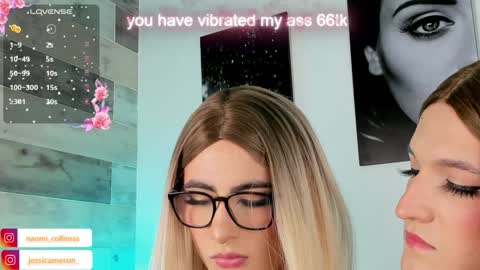 JESSI AND NAOMI online show from December 28, 1:18 am